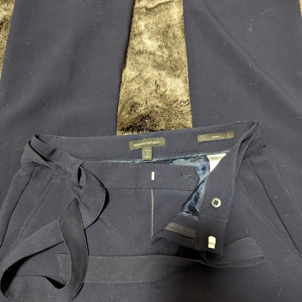 Banana Republic Navy Trousers